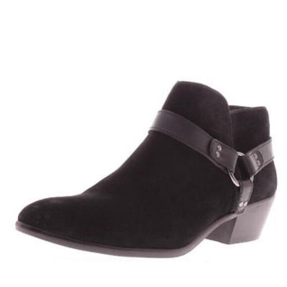 Sam Edelman Black Phoenix Ankle Boots - Picture 1 of 9